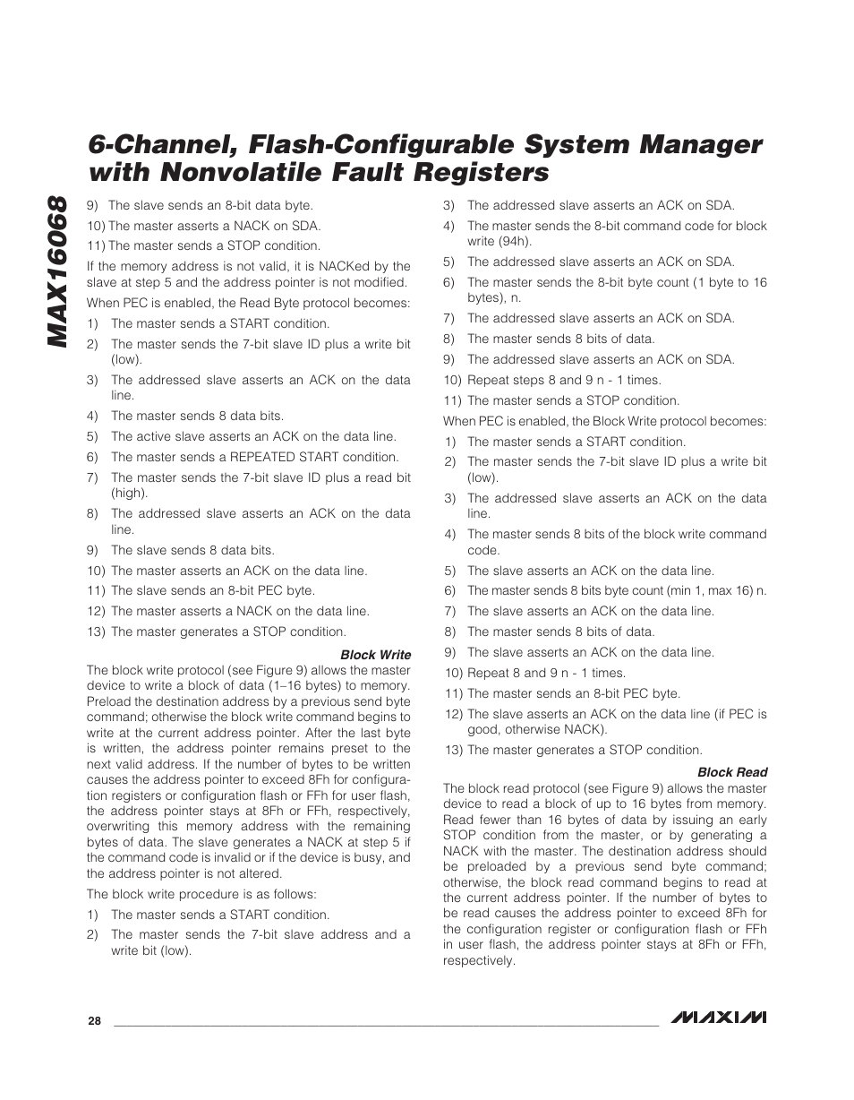 Rainbow Electronics MAX16068 User Manual | Page 28 / 40