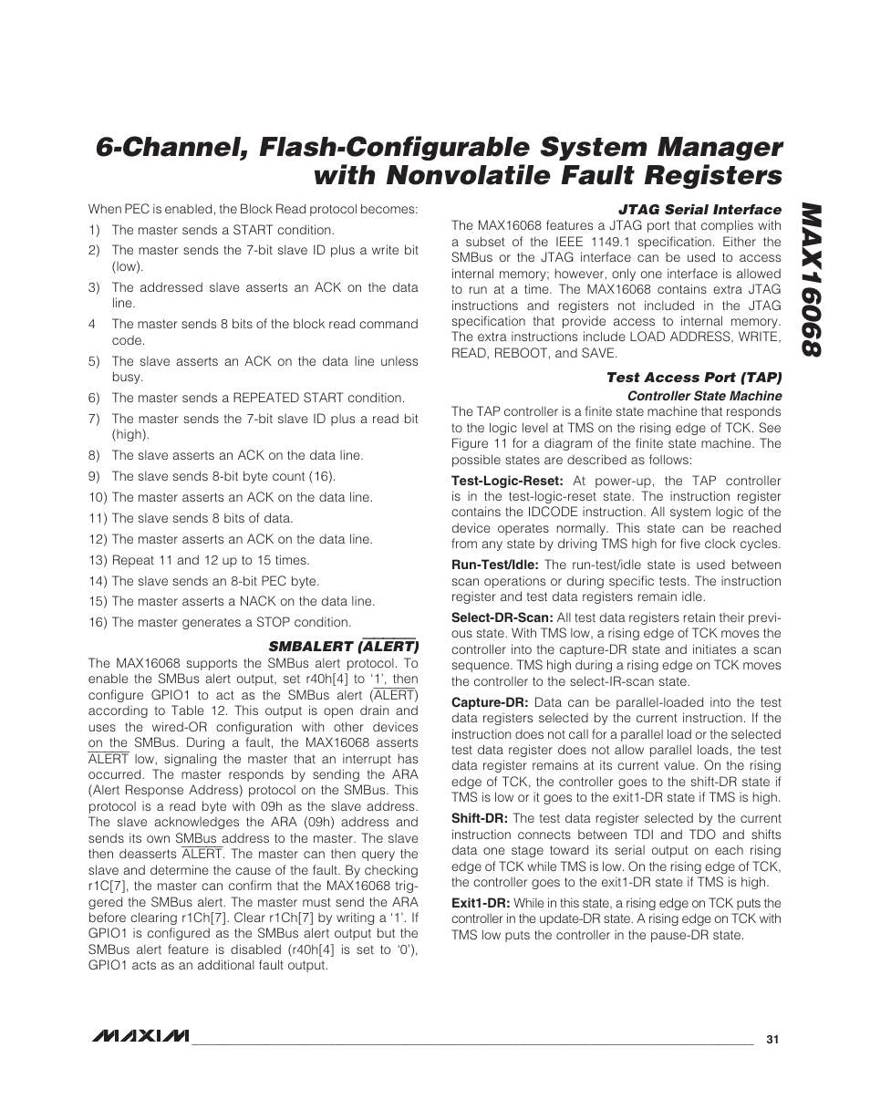 Rainbow Electronics MAX16068 User Manual | Page 31 / 40