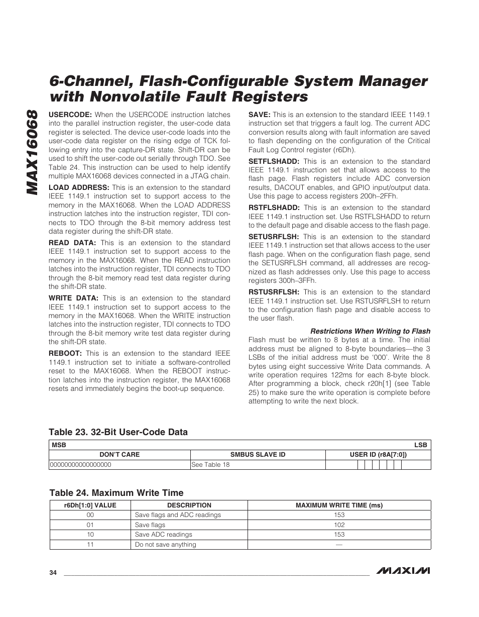 Rainbow Electronics MAX16068 User Manual | Page 34 / 40