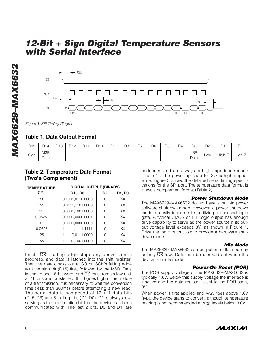 Rainbow Electronics MAX6632 User Manual | Page 6 / 8