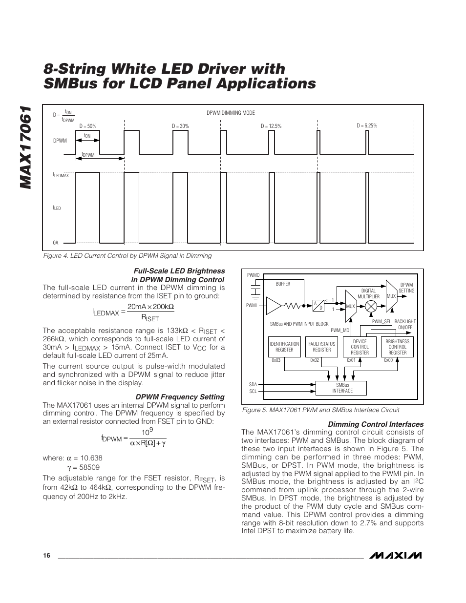 Rainbow Electronics MAX17061 User Manual | Page 16 / 26