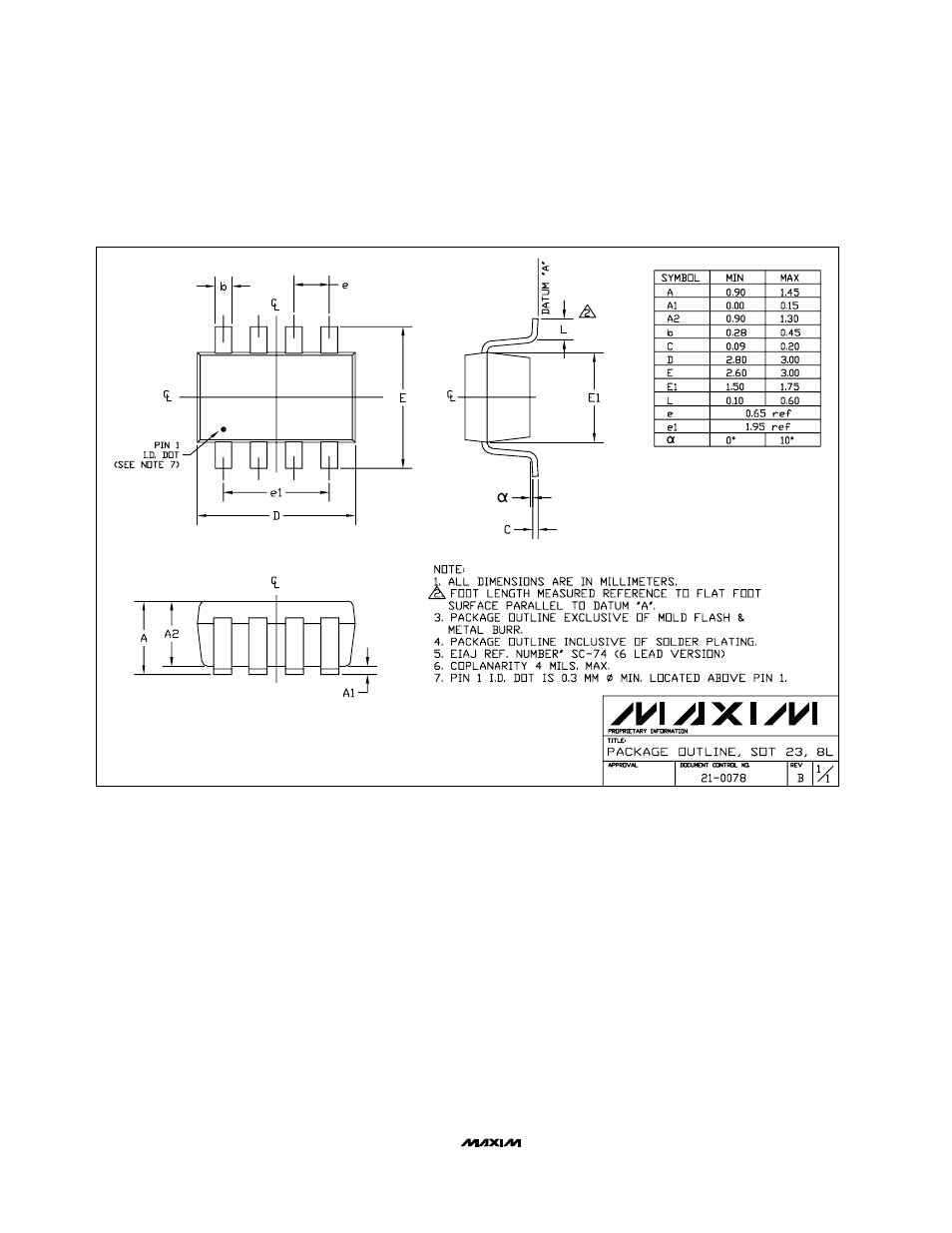Rainbow Electronics MAX5223 User Manual | Page 11 / 11