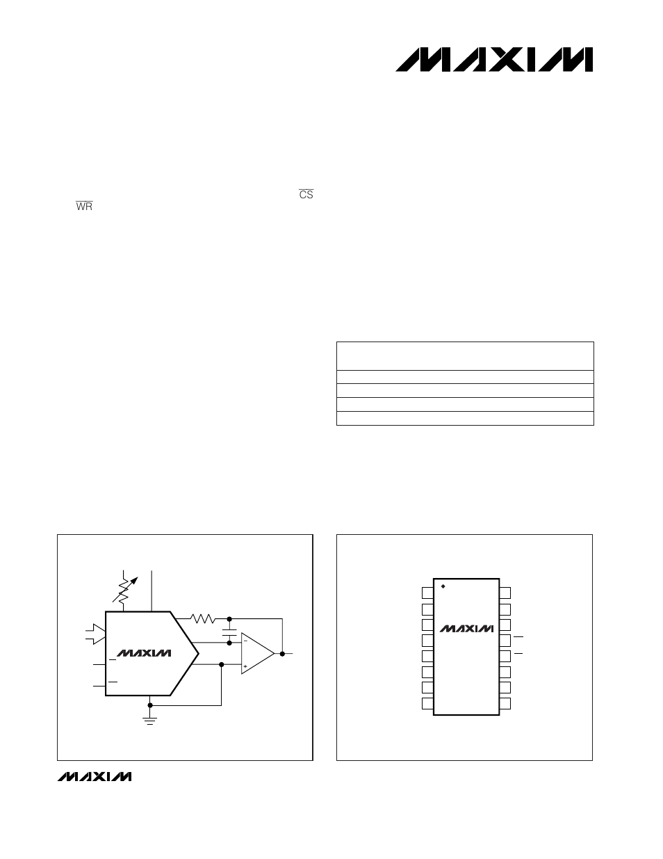 Rainbow Electronics MAX5480 User Manual | 6 pages