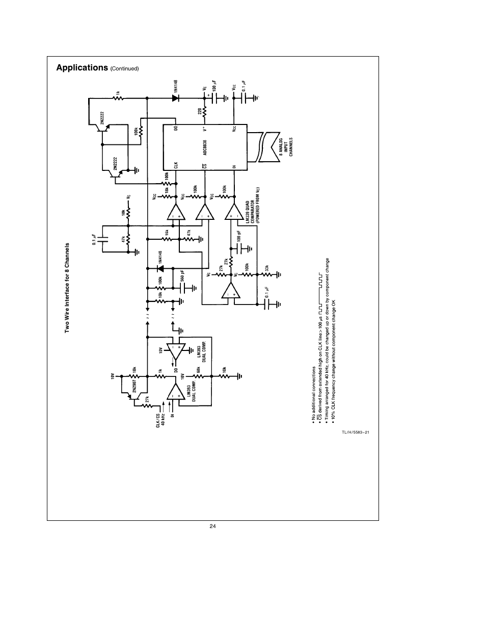 Applications | Rainbow Electronics ADC0838 User Manual | Page 24 / 32