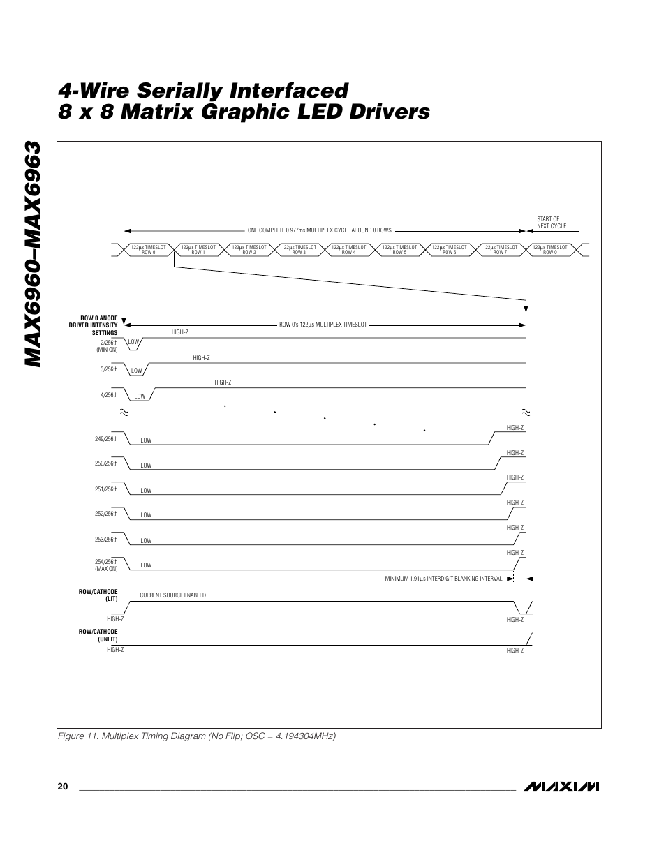 Rainbow Electronics MAX6963 User Manual | Page 20 / 34