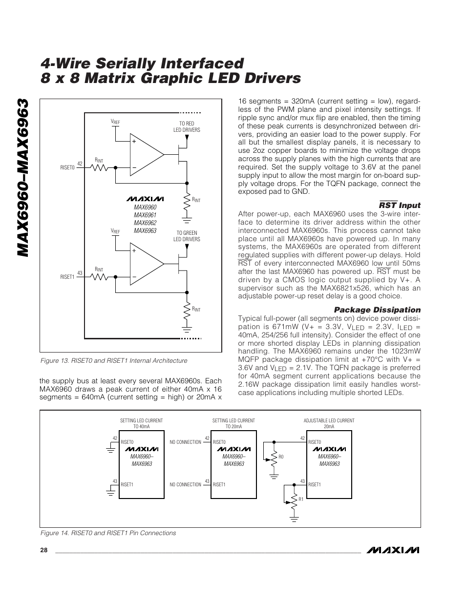 Rainbow Electronics MAX6963 User Manual | Page 28 / 34