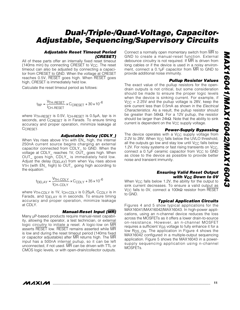 Rainbow Electronics MAX16043 User Manual | Page 11 / 15