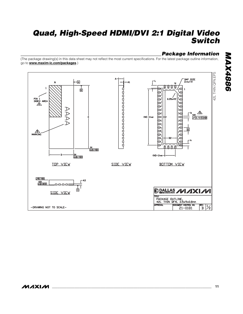 Rainbow Electronics MAX4886 User Manual | Page 11 / 12