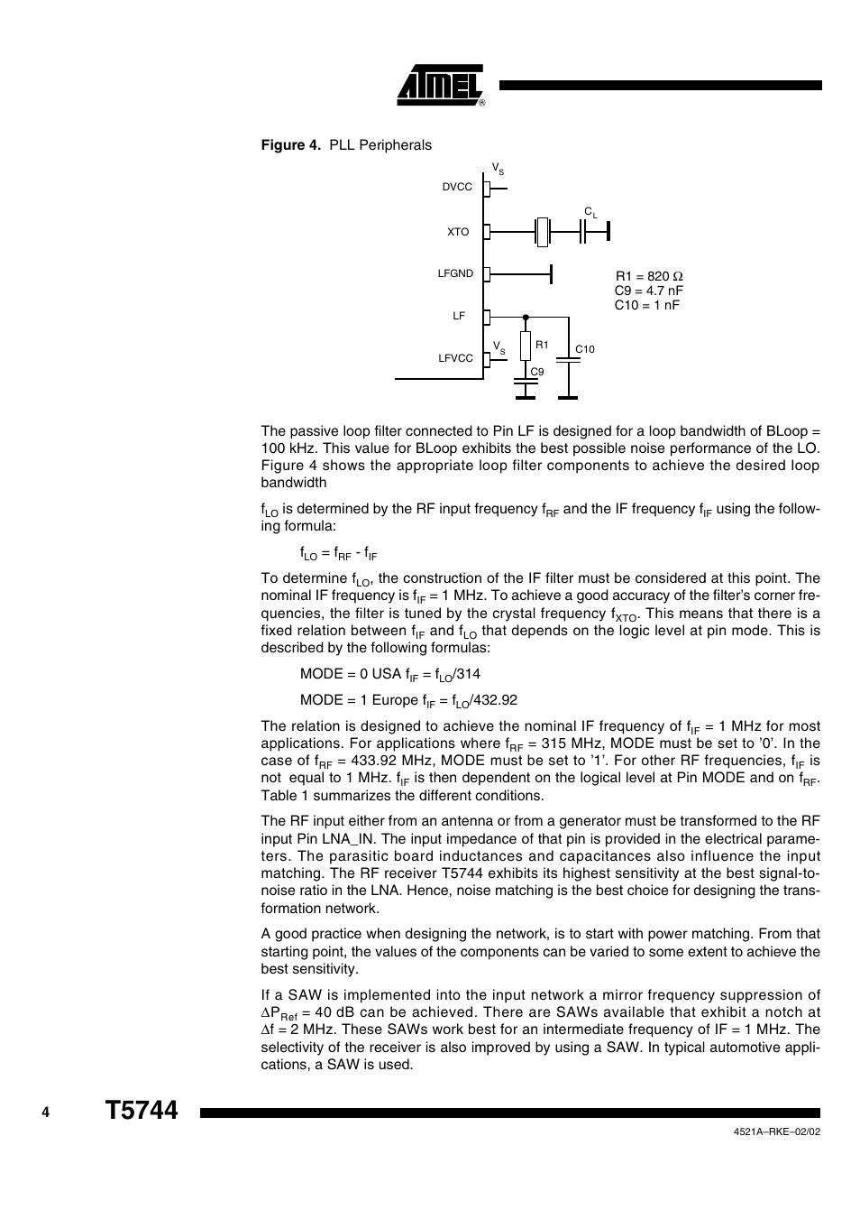 T5744 | Rainbow Electronics T5744 User Manual | Page 4 / 19