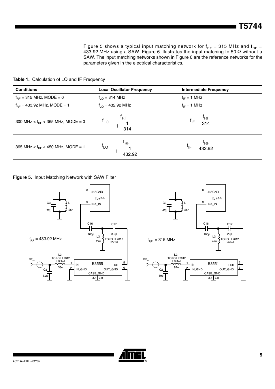 T5744 | Rainbow Electronics T5744 User Manual | Page 5 / 19