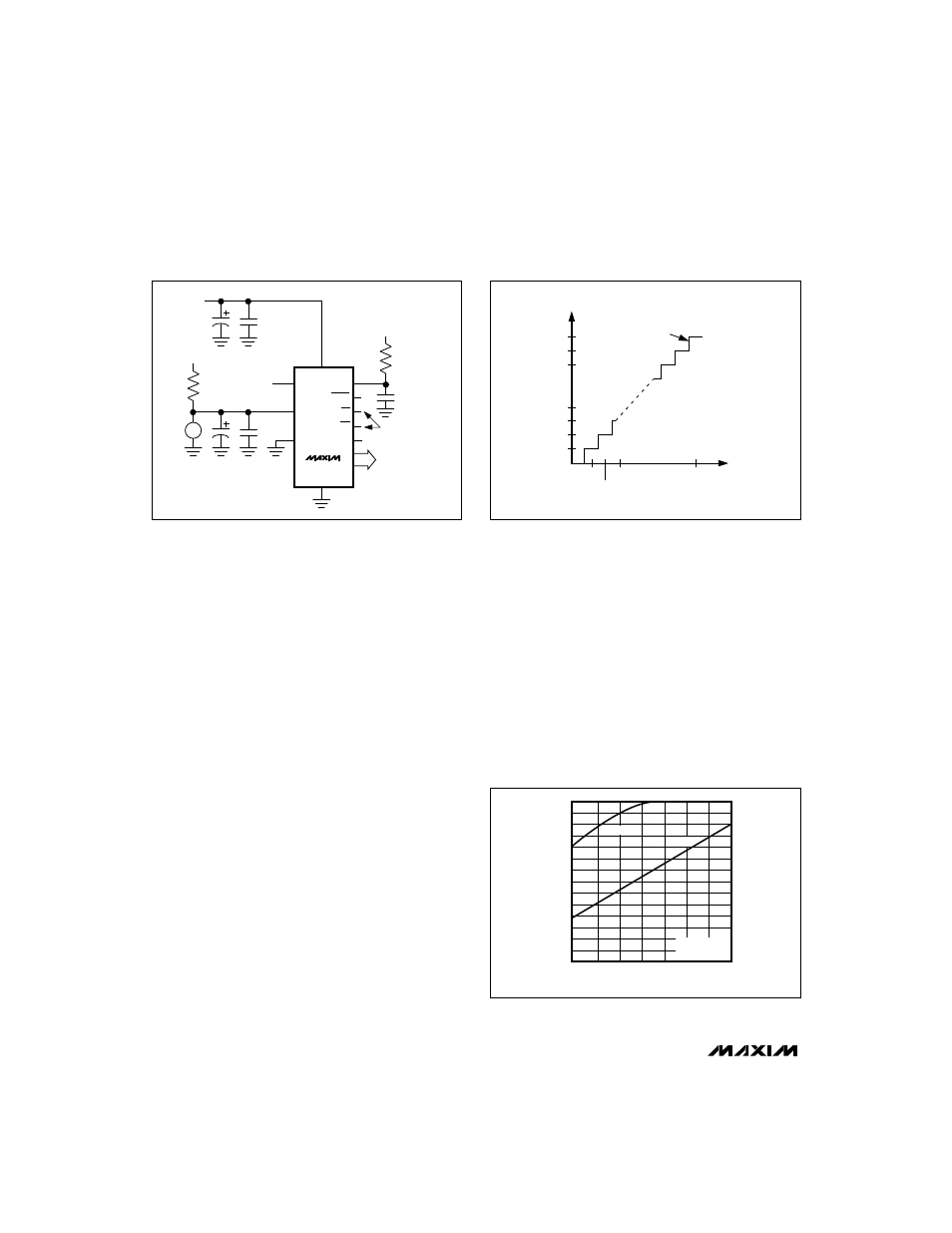 Cmos, µp-compatible, 5µs/10µs, 8-bit adcs, Typical applications, Unipolar operation | Bipolar operation | Rainbow Electronics MX7576 User Manual | Page 10 / 12