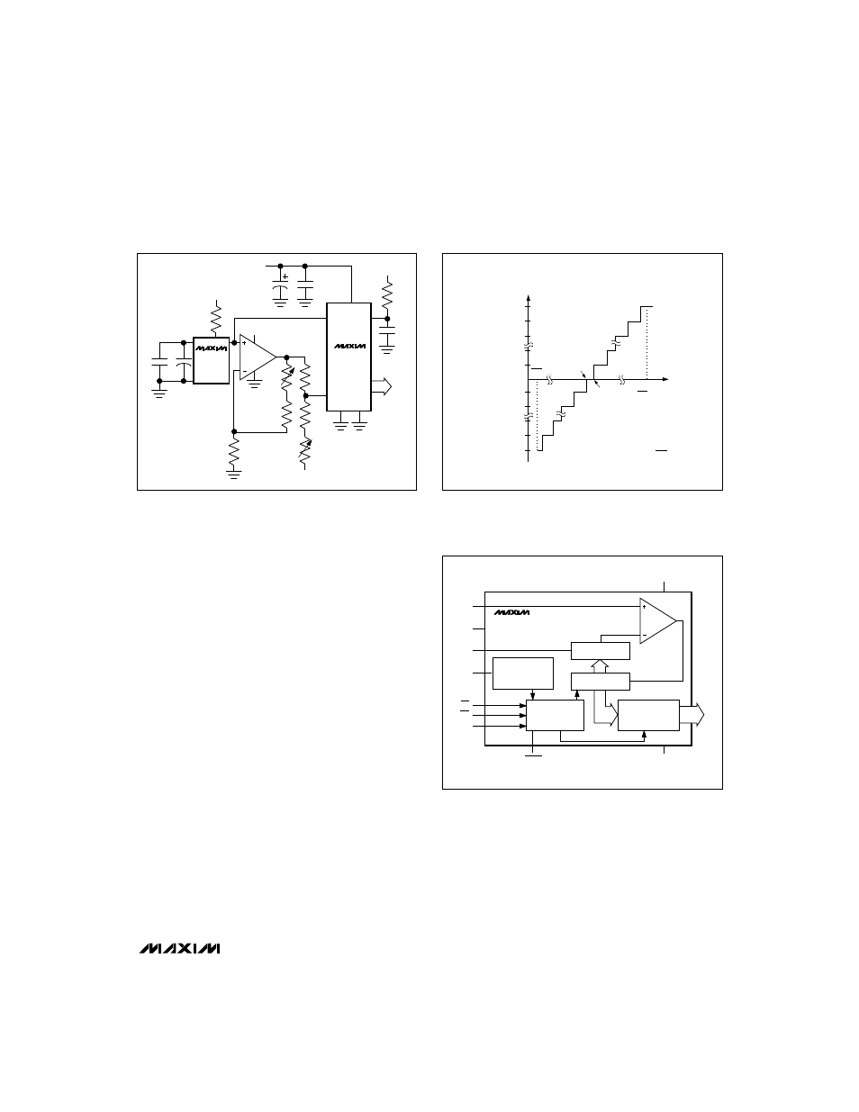 Applications information, Functional diagrams (continued) | Rainbow Electronics MX7576 User Manual | Page 11 / 12