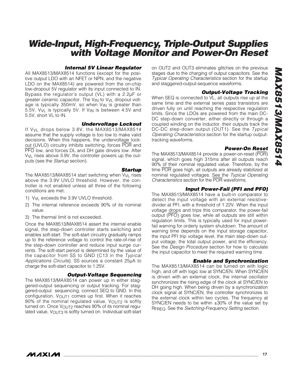 Rainbow Electronics MAX8514 User Manual | Page 17 / 35
