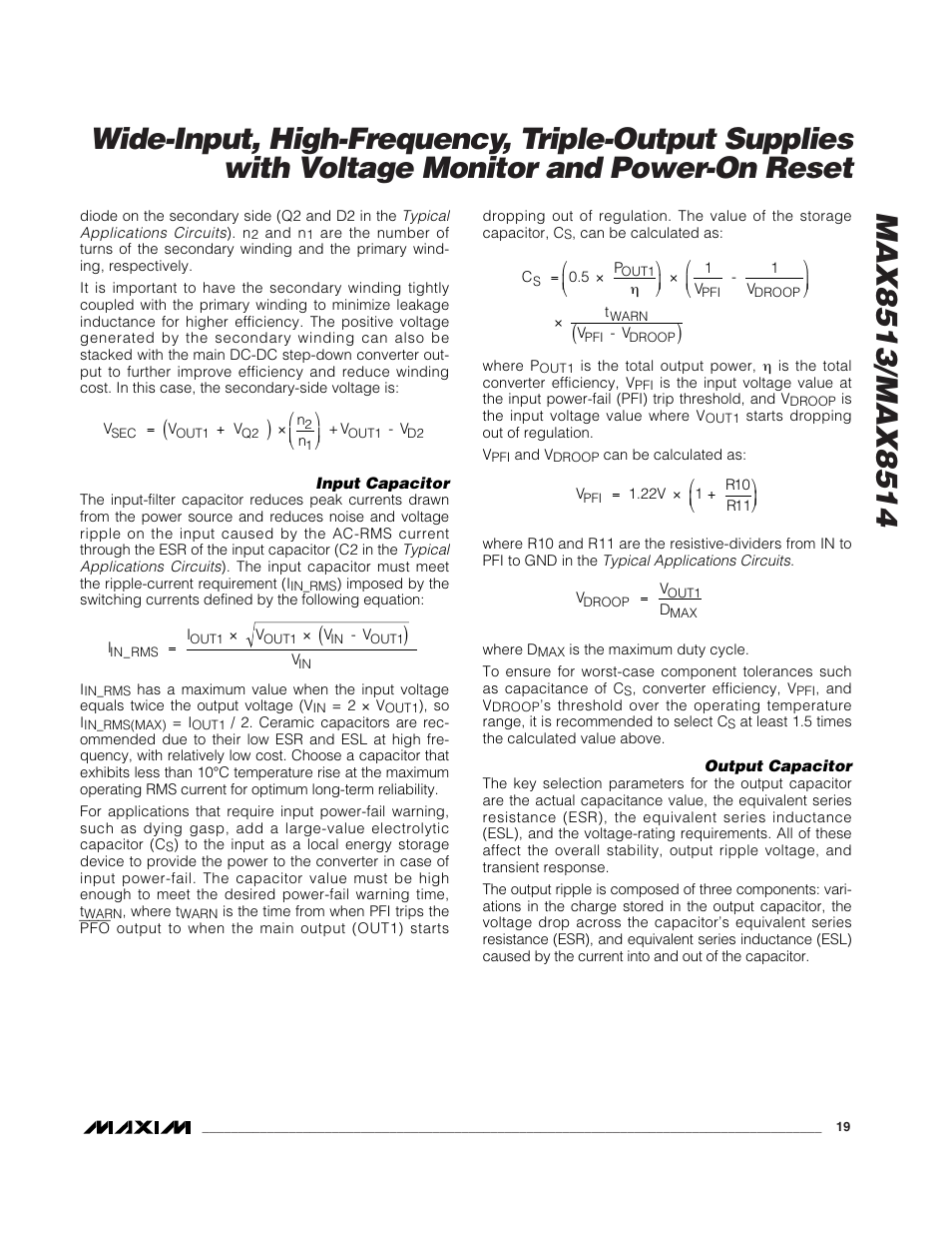 Rainbow Electronics MAX8514 User Manual | Page 19 / 35