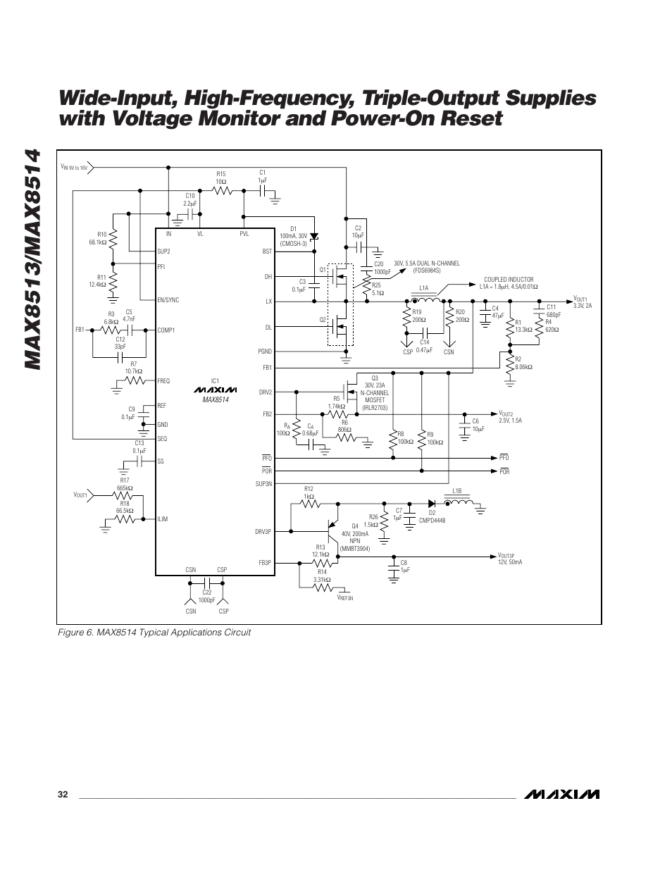 Rainbow Electronics MAX8514 User Manual | Page 32 / 35