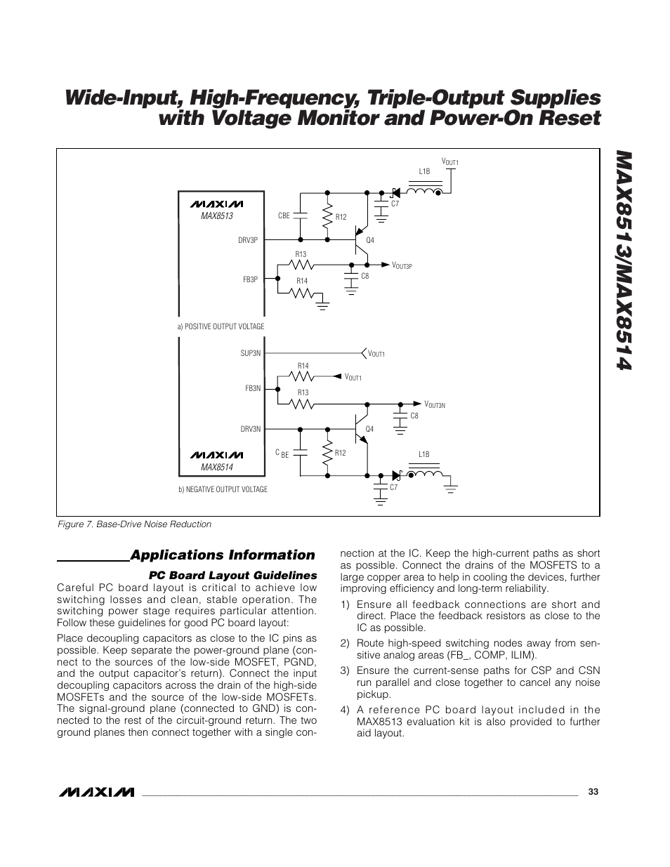 Applications information | Rainbow Electronics MAX8514 User Manual | Page 33 / 35