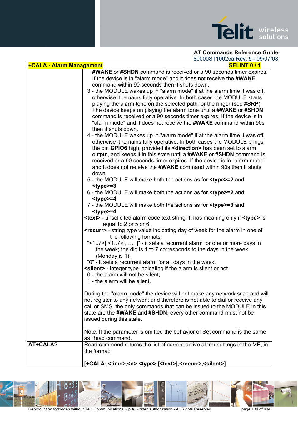 Rainbow Electronics GM862-QUAD-PY User Manual | Page 134 / 434