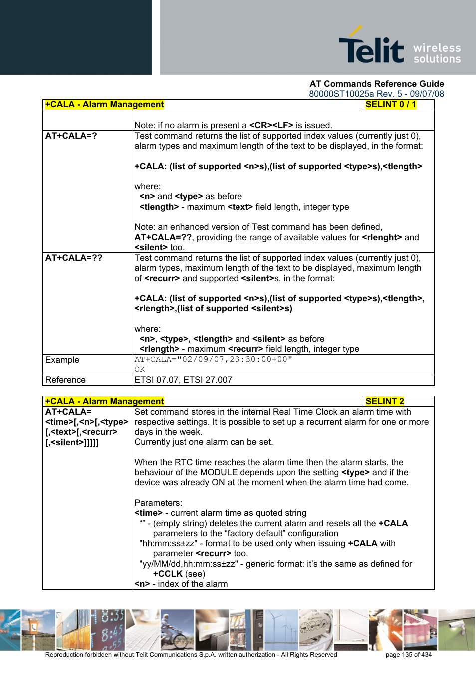 Rainbow Electronics GM862-QUAD-PY User Manual | Page 135 / 434