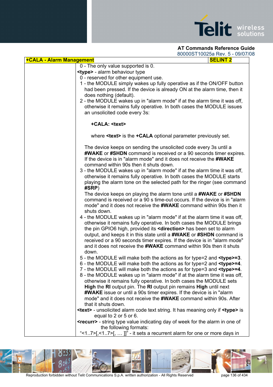 Rainbow Electronics GM862-QUAD-PY User Manual | Page 136 / 434