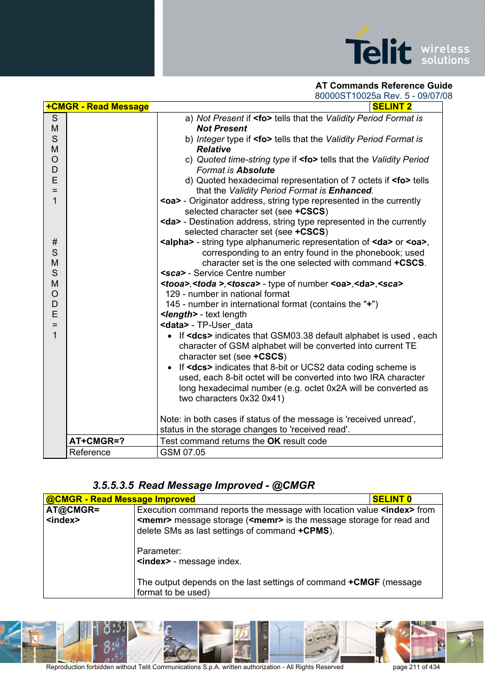 5 read message improved - @cmgr | Rainbow Electronics GM862-QUAD-PY User Manual | Page 211 / 434