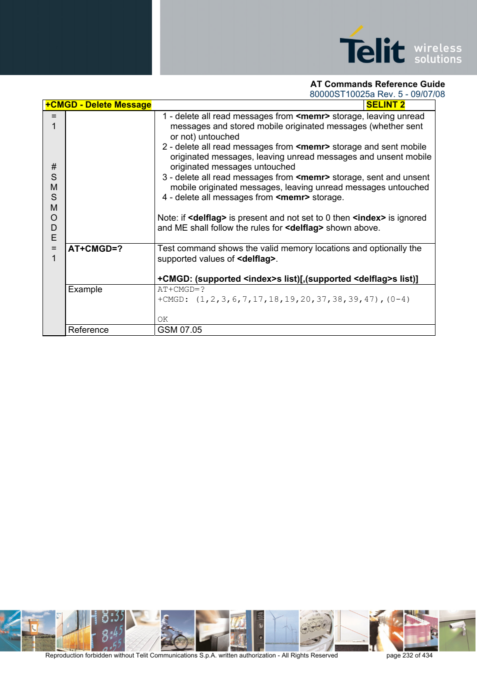 Rainbow Electronics GM862-QUAD-PY User Manual | Page 232 / 434