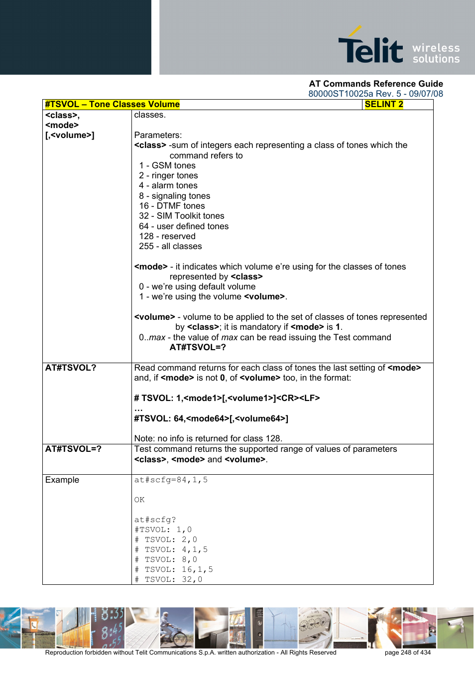 Rainbow Electronics GM862-QUAD-PY User Manual | Page 248 / 434