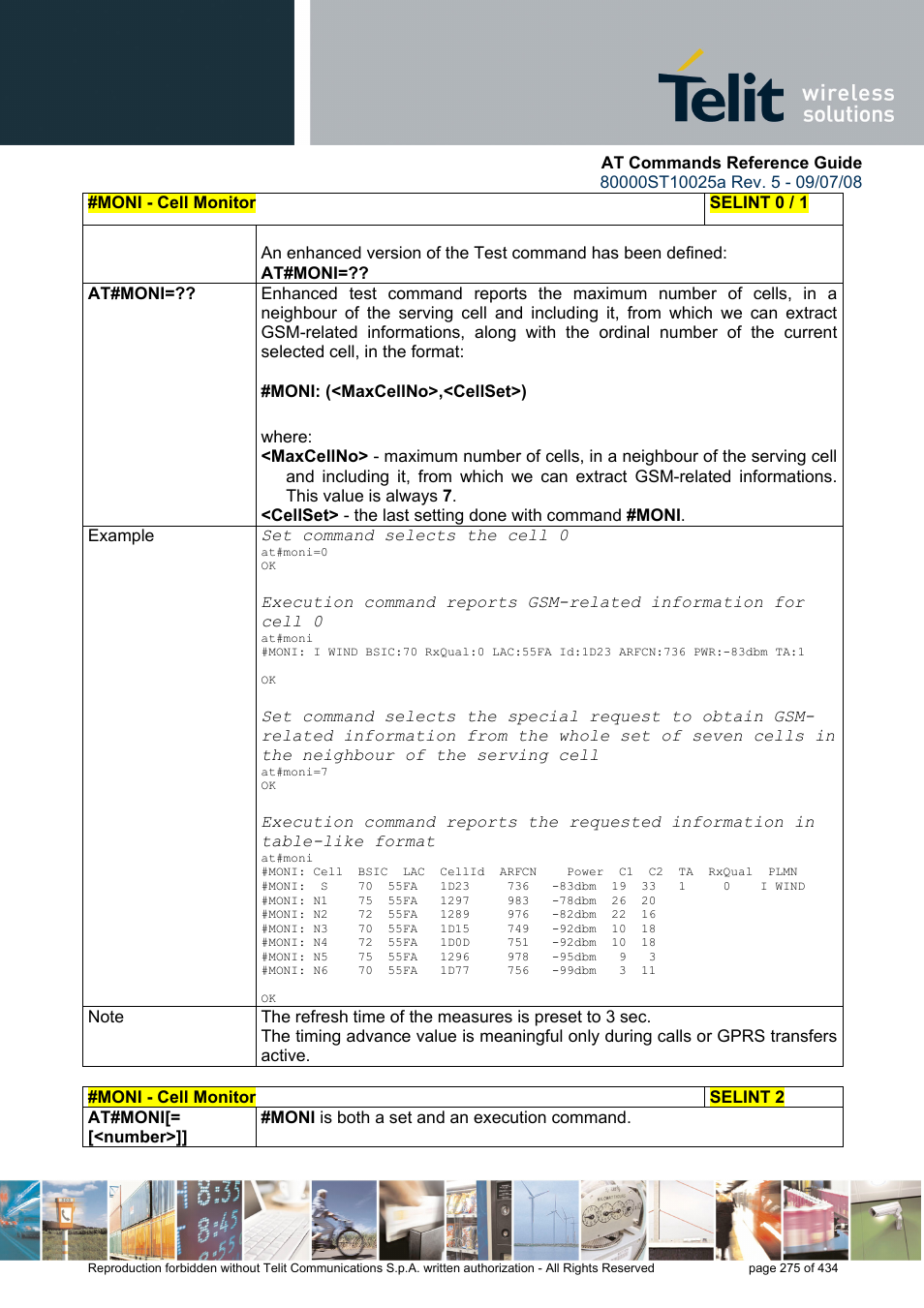 Rainbow Electronics GM862-QUAD-PY User Manual | Page 275 / 434
