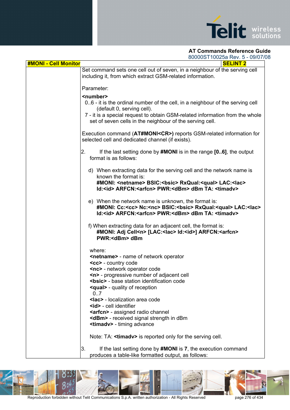 Rainbow Electronics GM862-QUAD-PY User Manual | Page 276 / 434