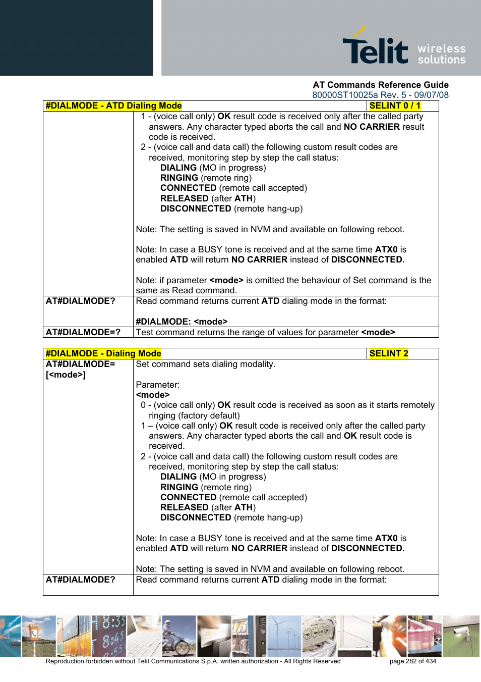 Rainbow Electronics GM862-QUAD-PY User Manual | Page 282 / 434