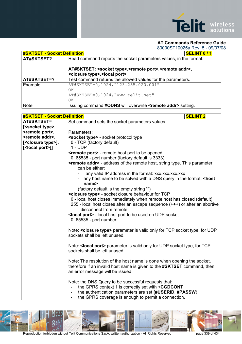 Rainbow Electronics GM862-QUAD-PY User Manual | Page 339 / 434