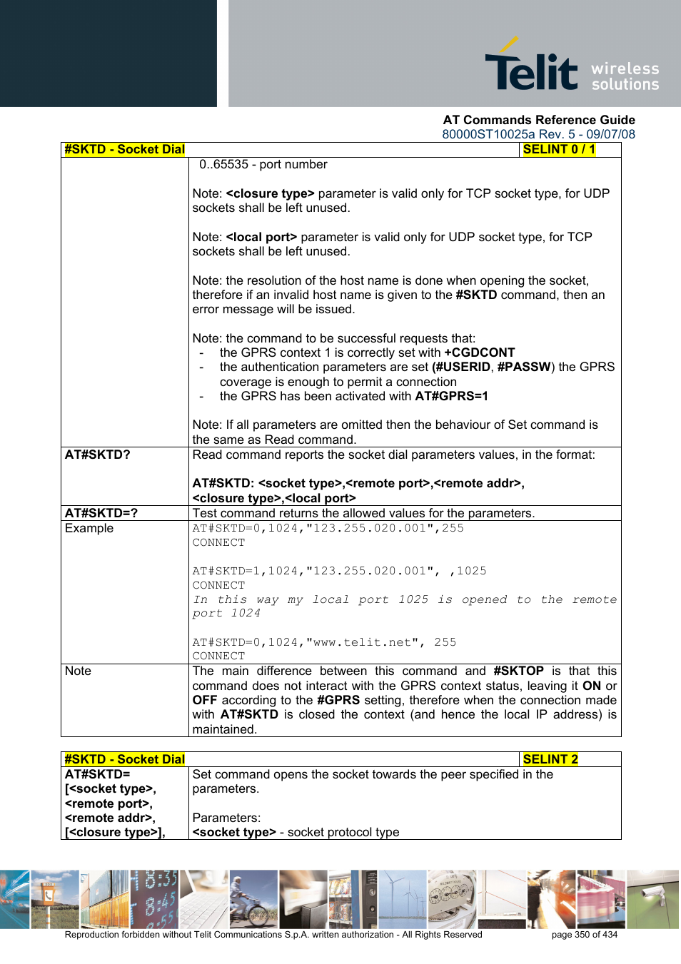 Rainbow Electronics GM862-QUAD-PY User Manual | Page 350 / 434