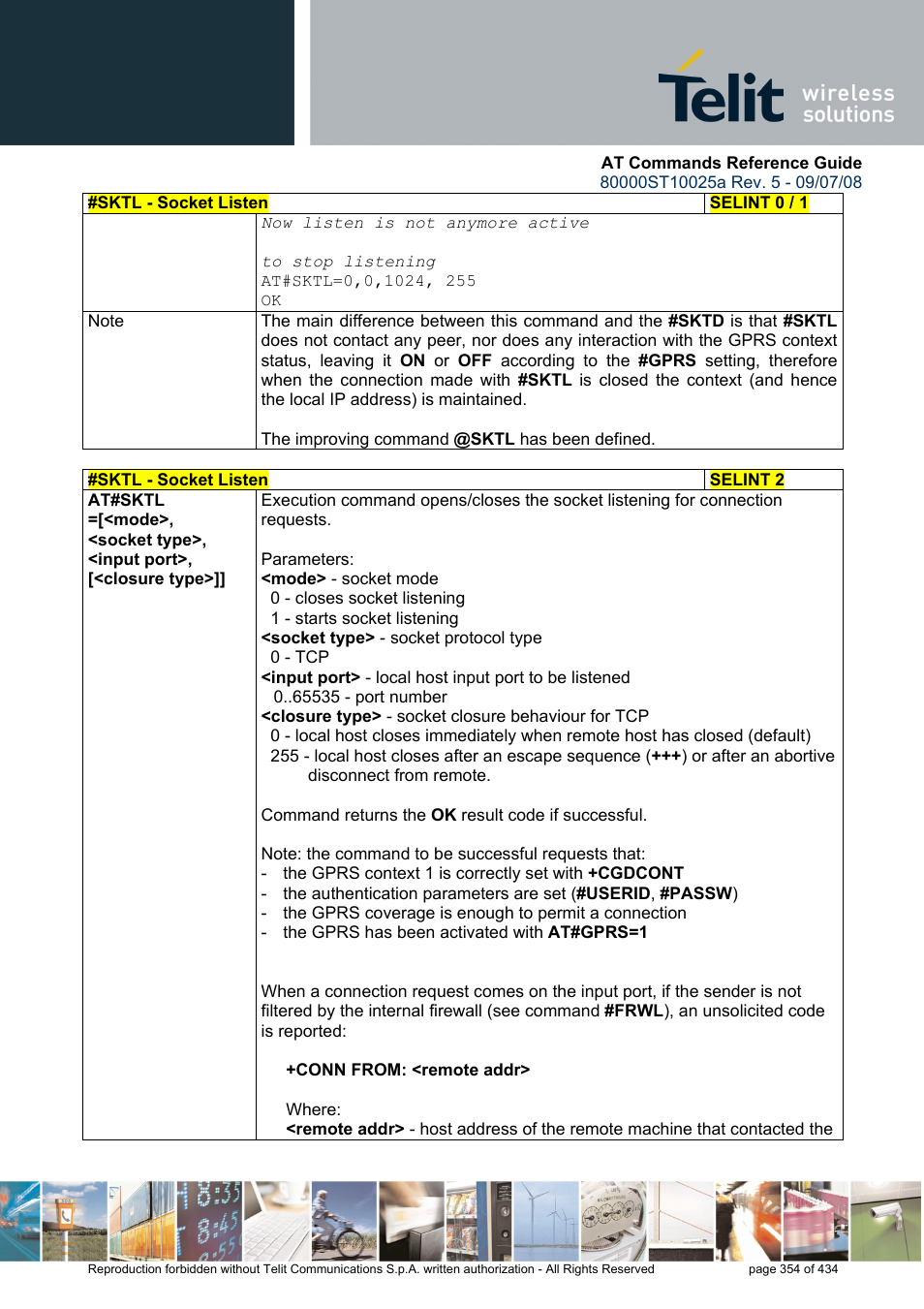 Rainbow Electronics GM862-QUAD-PY User Manual | Page 354 / 434