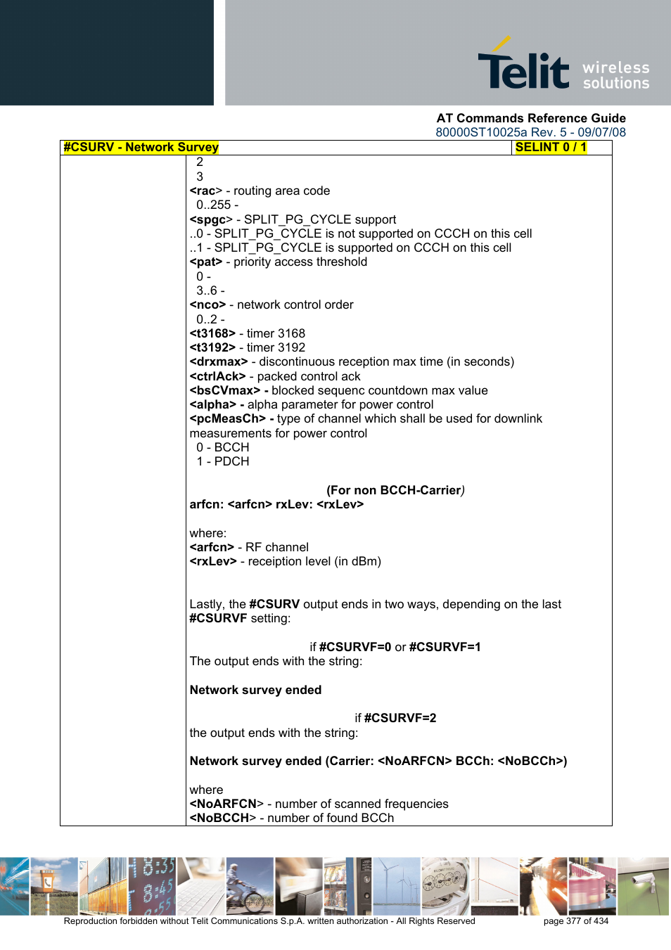 Rainbow Electronics GM862-QUAD-PY User Manual | Page 377 / 434