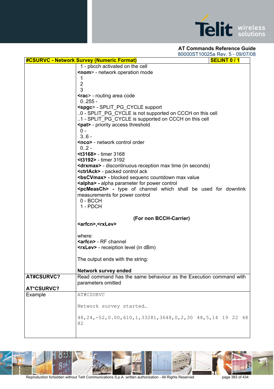 Rainbow Electronics GM862-QUAD-PY User Manual | Page 383 / 434