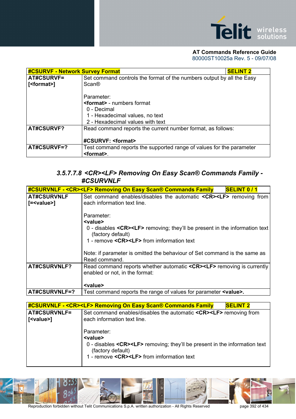 Rainbow Electronics GM862-QUAD-PY User Manual | Page 392 / 434