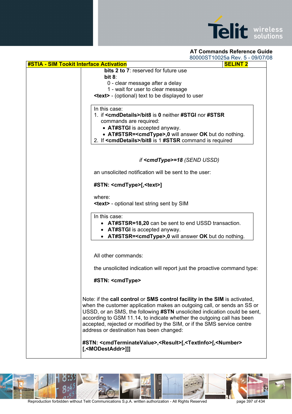 Rainbow Electronics GM862-QUAD-PY User Manual | Page 397 / 434