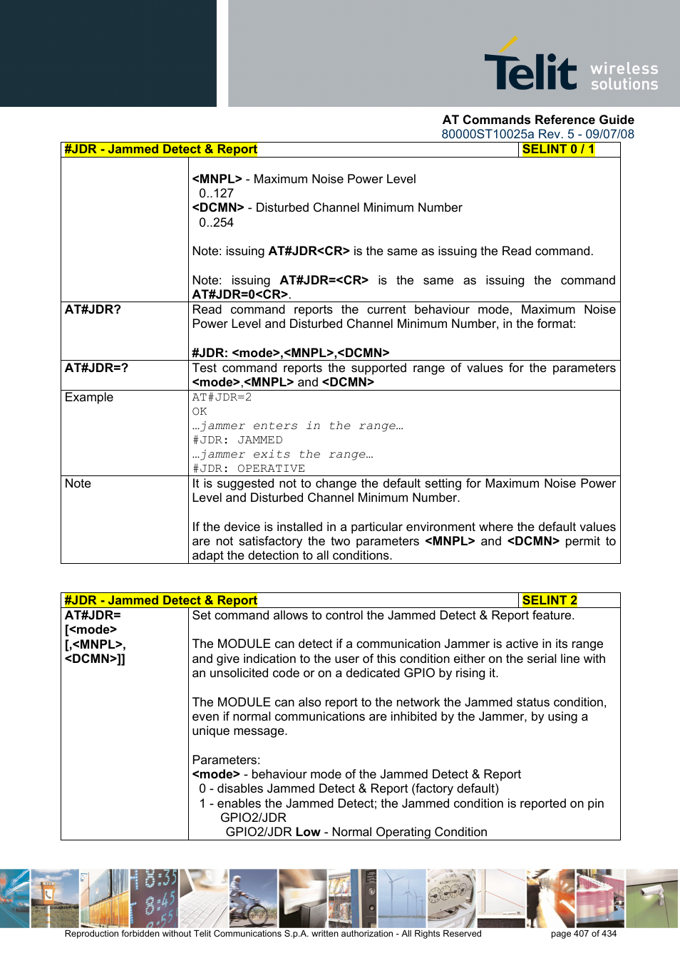 Rainbow Electronics GM862-QUAD-PY User Manual | Page 407 / 434