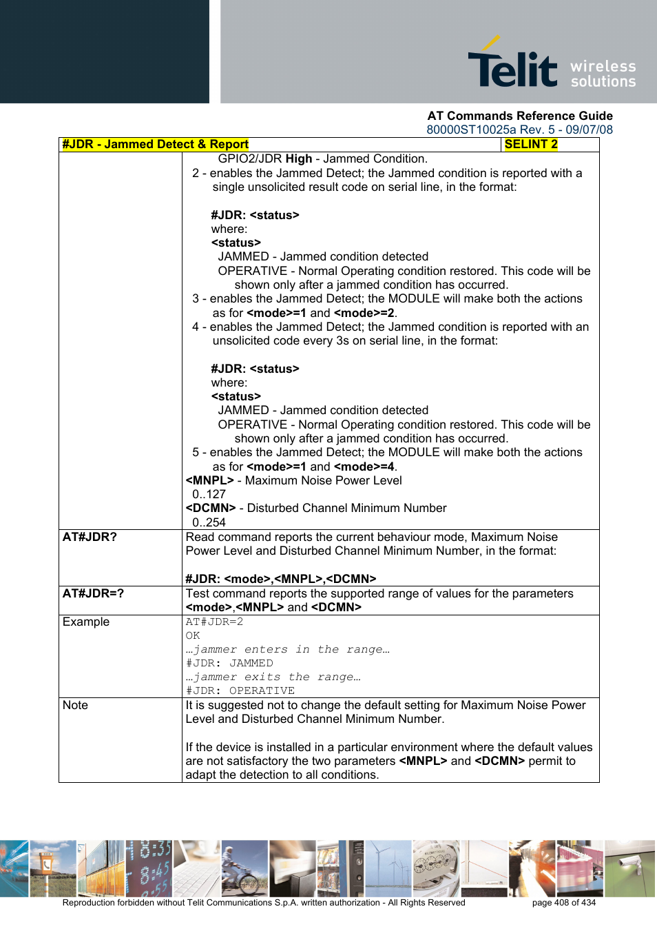 Rainbow Electronics GM862-QUAD-PY User Manual | Page 408 / 434