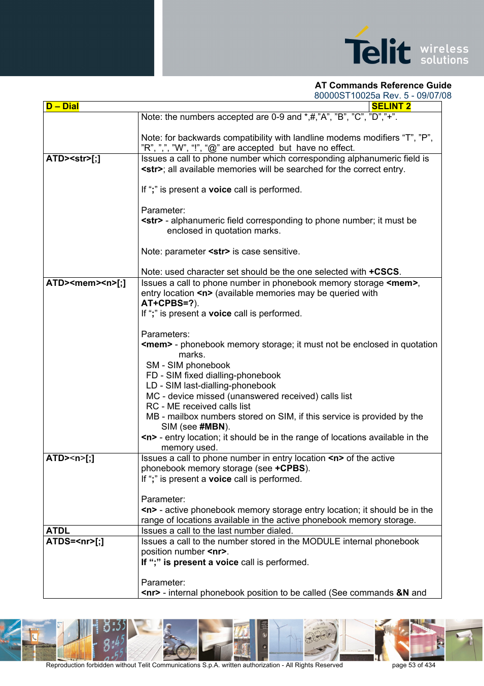 Rainbow Electronics GM862-QUAD-PY User Manual | Page 53 / 434