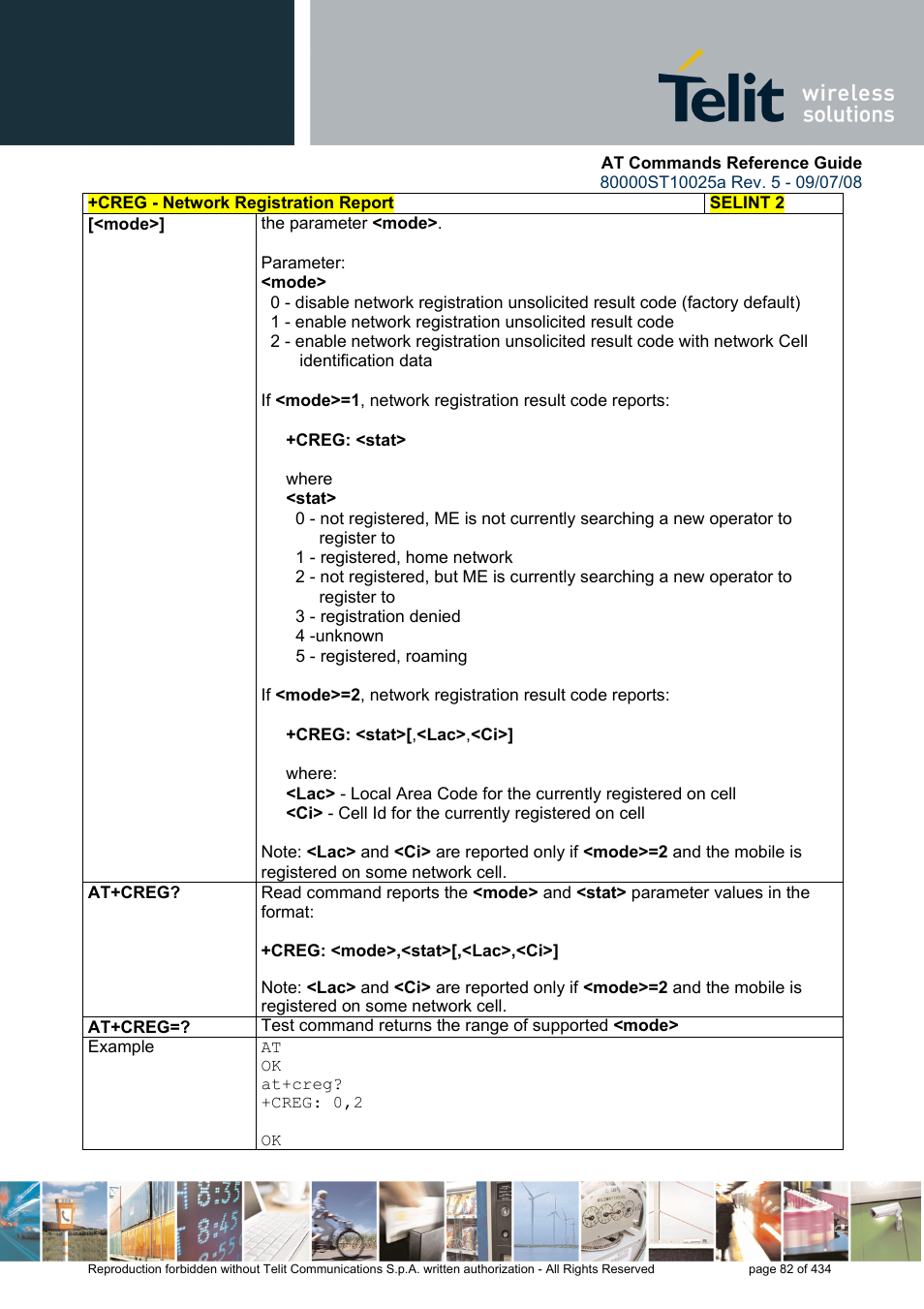 Rainbow Electronics GM862-QUAD-PY User Manual | Page 82 / 434