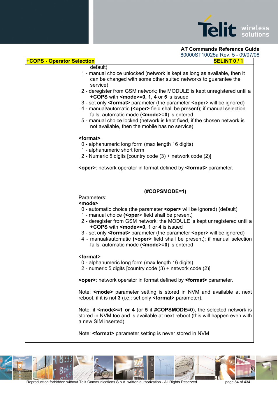 Rainbow Electronics GM862-QUAD-PY User Manual | Page 84 / 434