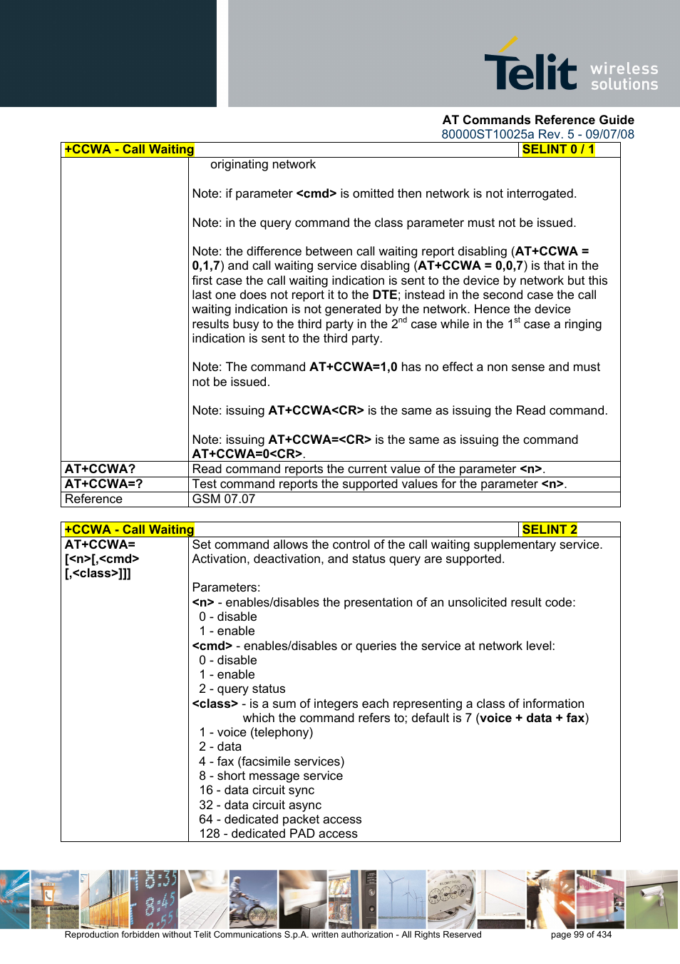 Rainbow Electronics GM862-QUAD-PY User Manual | Page 99 / 434
