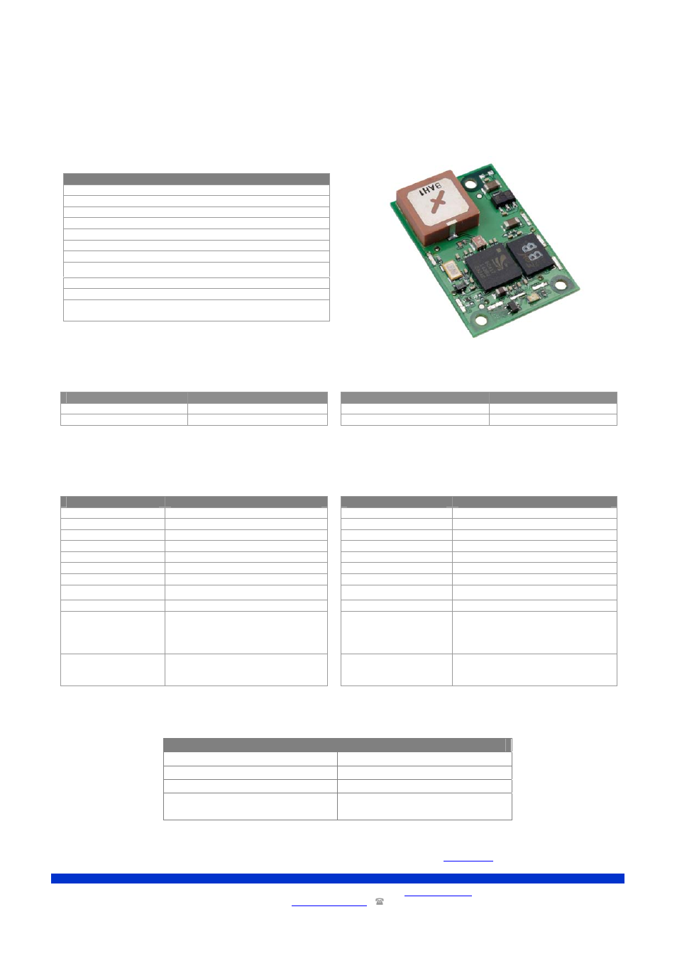 Bluetooth serial module – bism ii, Features, Key benefits | Overview of the technical specification, Environmental tests | Rainbow Electronics DAB-WLS-C11 (BlueTooth) User Manual | Page 2 / 2