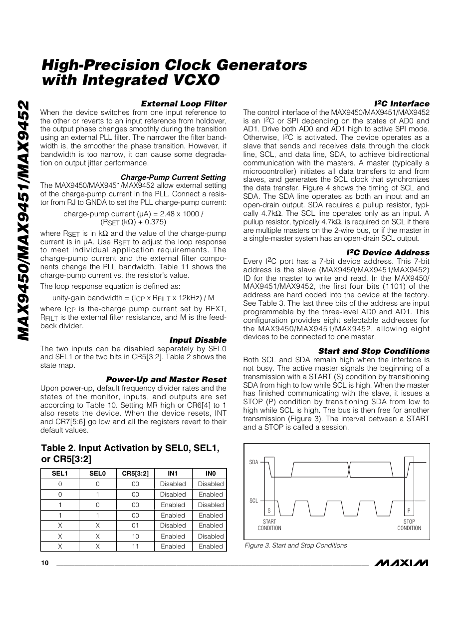 Rainbow Electronics MAX9452 User Manual | Page 10 / 16