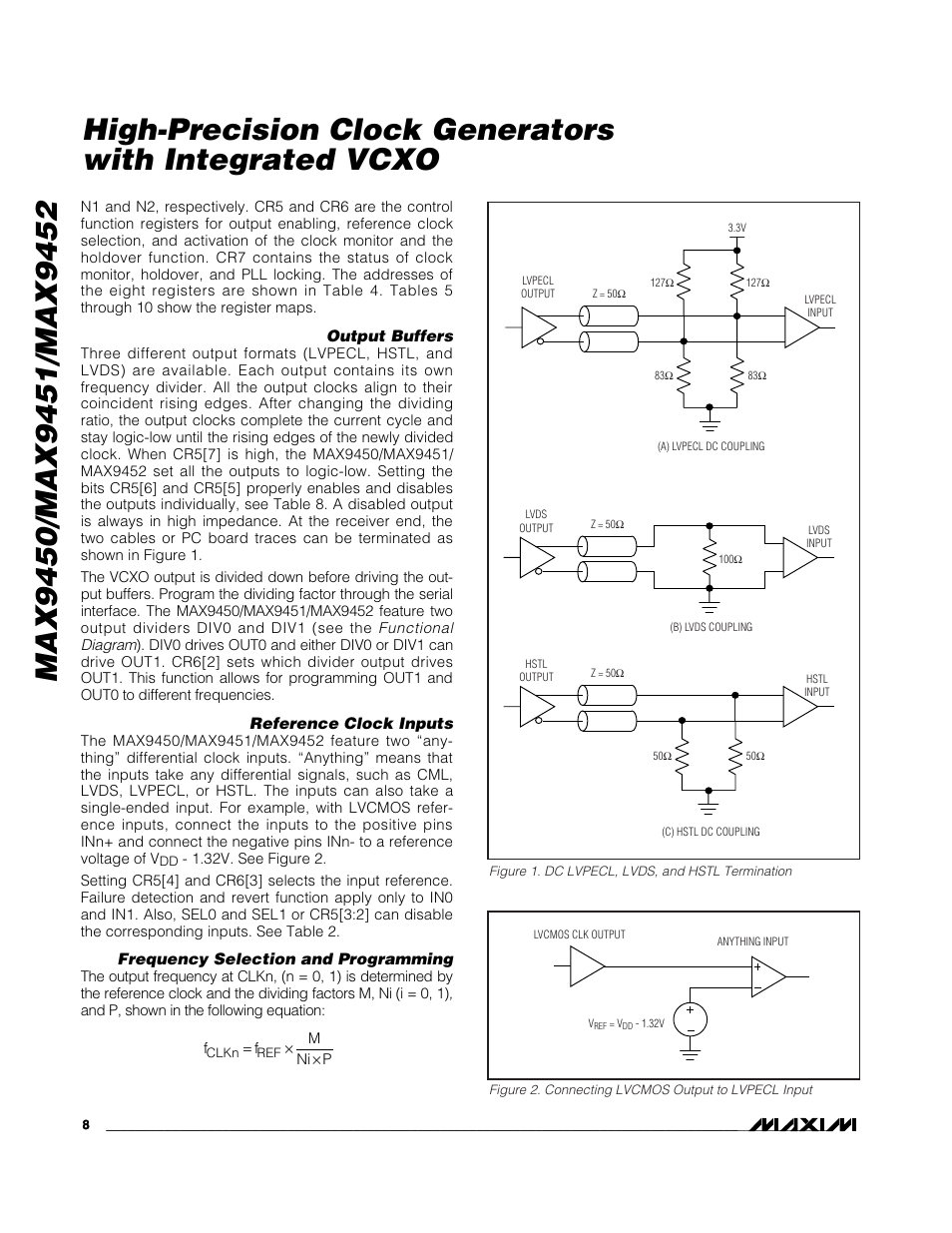 Rainbow Electronics MAX9452 User Manual | Page 8 / 16