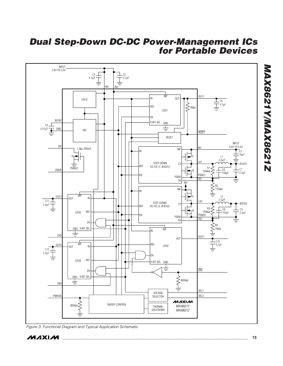 Rainbow Electronics MAX8621Z User Manual | Page 15 / 18