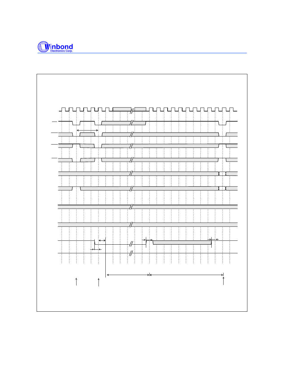 Self refresh cycle | Rainbow Electronics W9825G6CH User Manual | Page 31 / 43