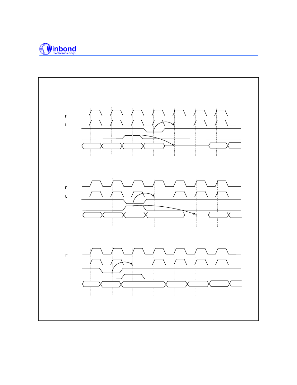 Cke/dqm input timing (read cycle) | Rainbow Electronics W9825G6CH User Manual | Page 40 / 43