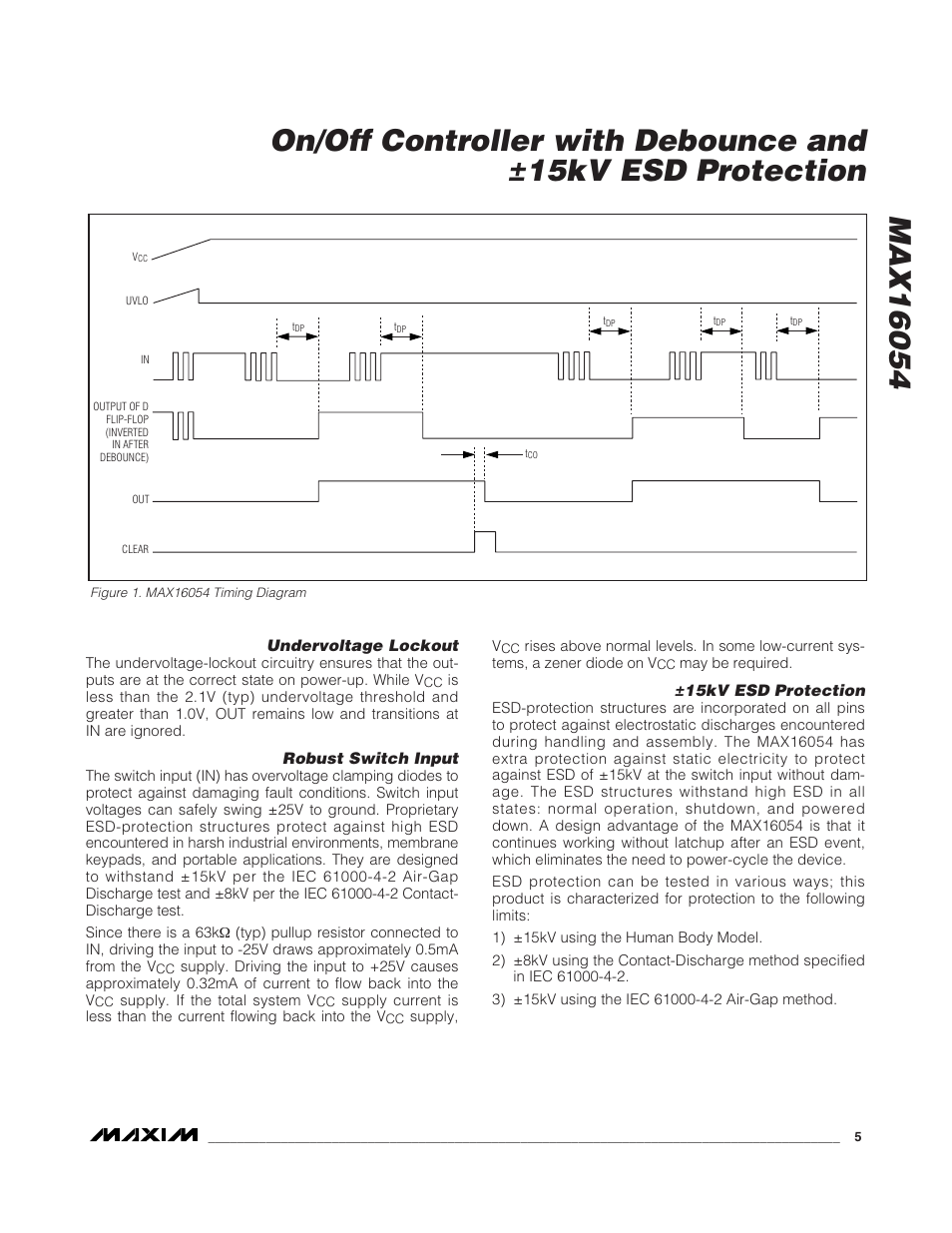 Rainbow Electronics MAX16054 User Manual | Page 5 / 9