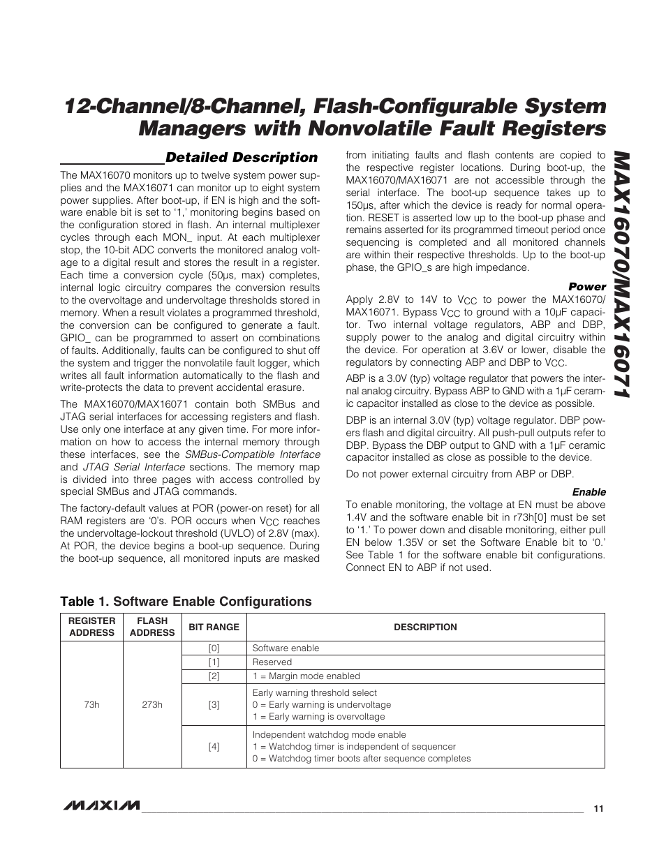 Detailed description | Rainbow Electronics MAX16071 User Manual | Page 11 / 51